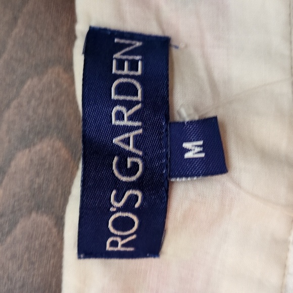 Ro's Garden Natasha Maxi Dress In Ivory Size M - Picture 8 of 11